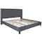 Flash Furniture Platform Bed, Riverdale, King, Dark Gray HG-48-GG - alternate 3